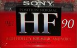 Compact Cassette Sony HF 90 Type I Normal 1996 Europe