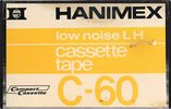 Compact Cassette Hanimex 60 Type I Normal 1974 Australia