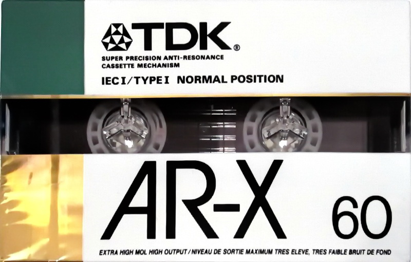 Compact Cassette: TDK  - AR-X 60