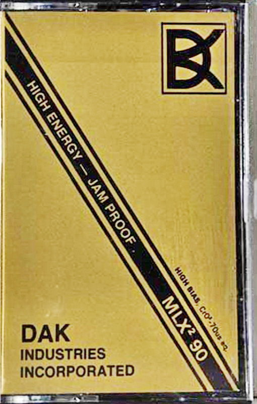 Compact Cassette: DAK  - MLX2 90