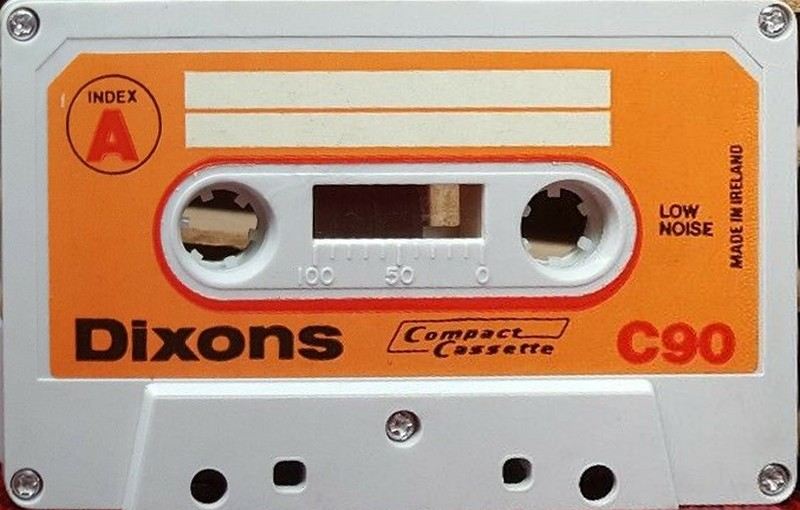 Compact Cassette Dixons 90 Type I Normal 1978 UK