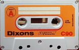 Compact Cassette Dixons 90 Type I Normal 1978 UK