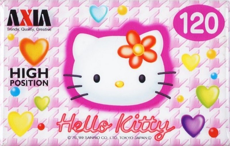 Compact Cassette: FUJI AXIA - Hello Kitty 120