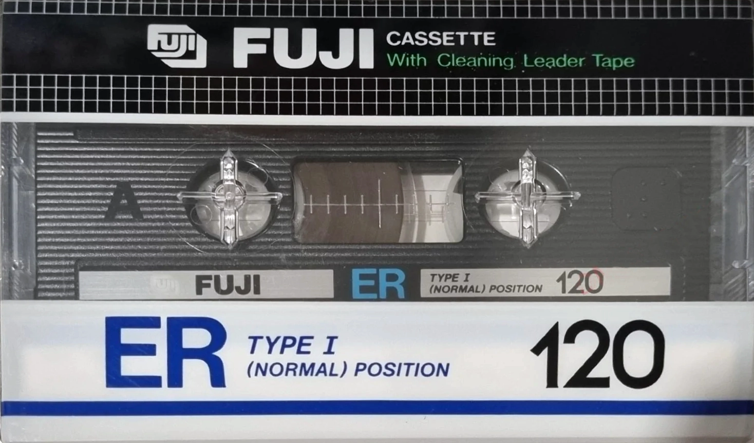 Compact Cassette Fuji ER 120 Type I Normal 1982 Japan