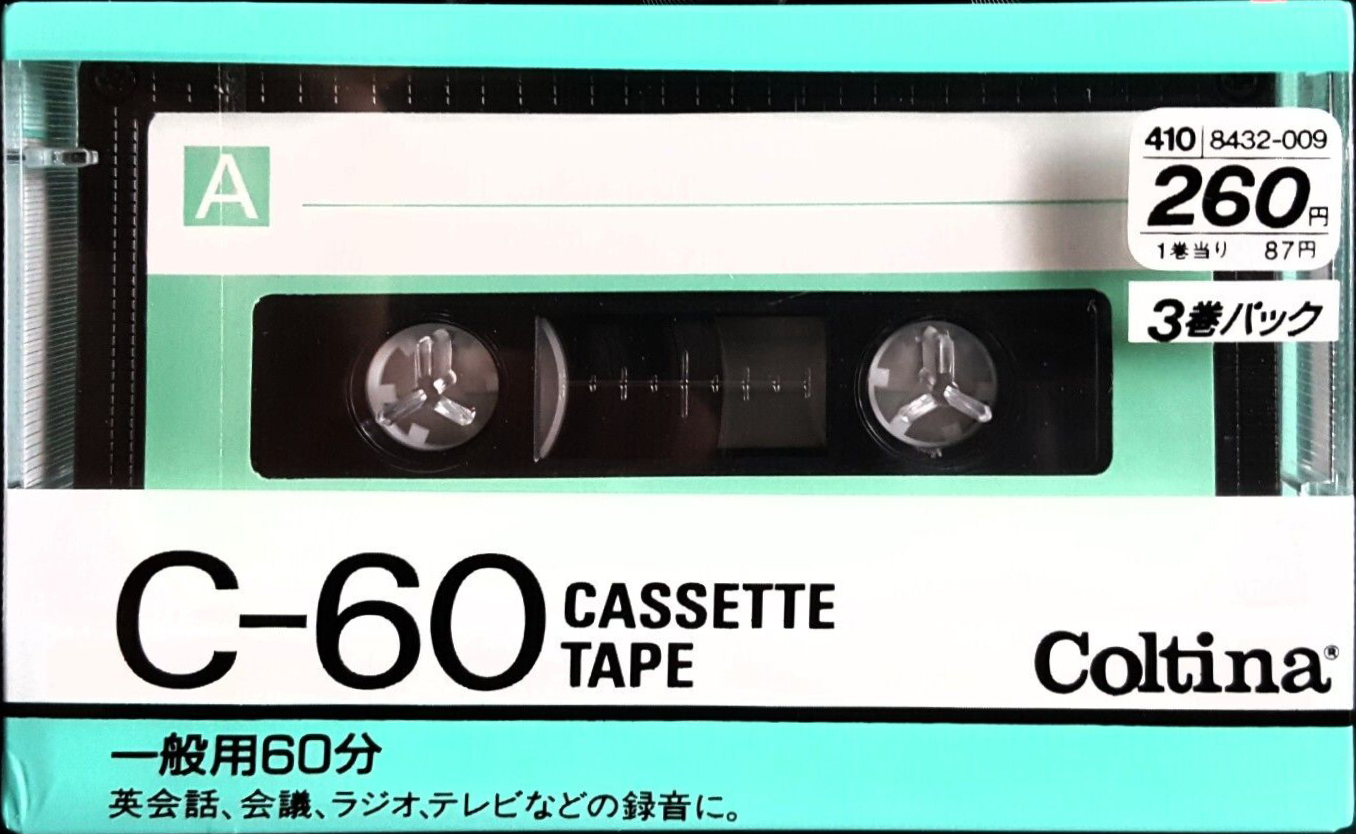 Compact Cassette Coltina 60 Type I Normal 1997 Japan