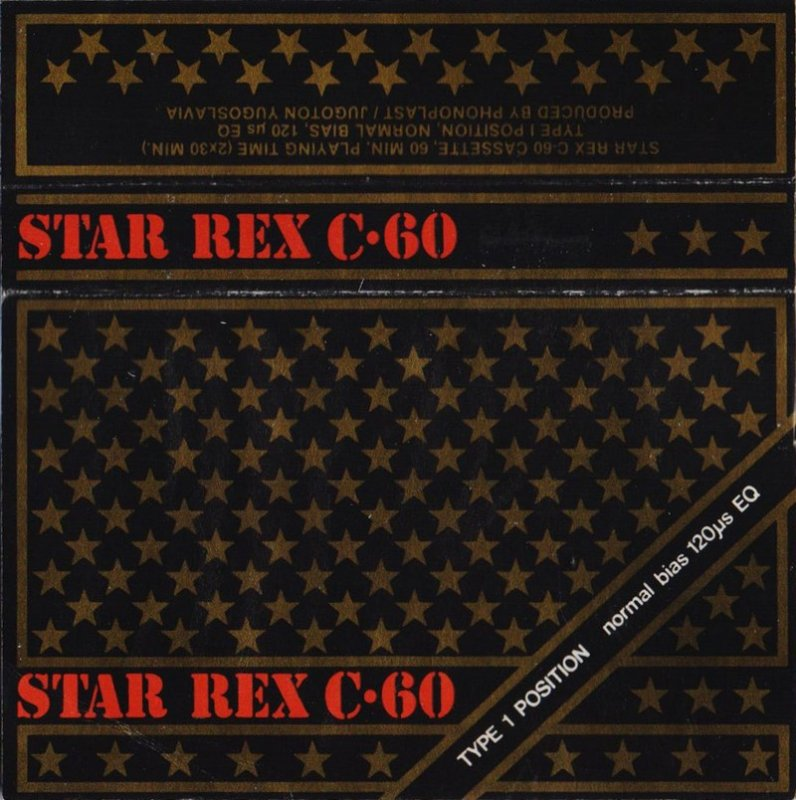 Compact Cassette Star Rex 60 Type I Normal Yugoslavia