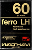 Compact Cassette Waltham 60 "LH" Type I Normal 1979 Germany