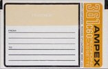 Compact Cassette Ampex 361 60 Type I Normal 1969 USA