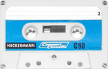 Compact Cassette Neckermann 90 "№ 800/724" Type I Normal 1972 Germany