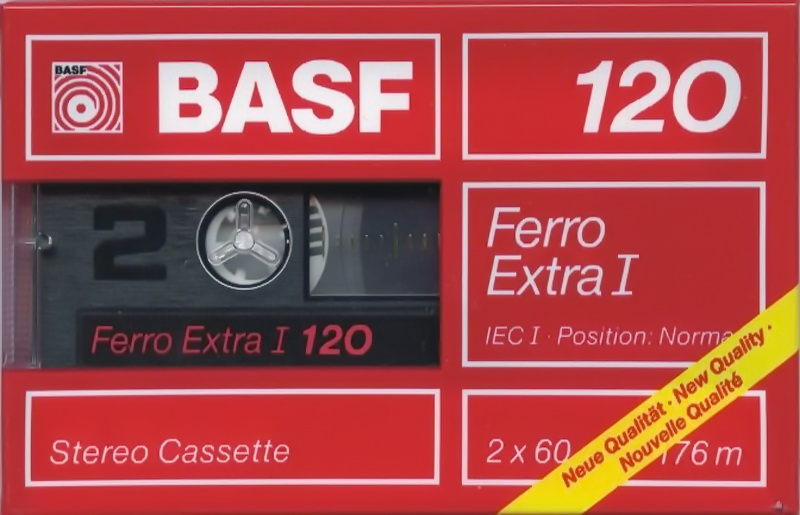 Compact Cassette: BASF  - Ferro Extra I 120