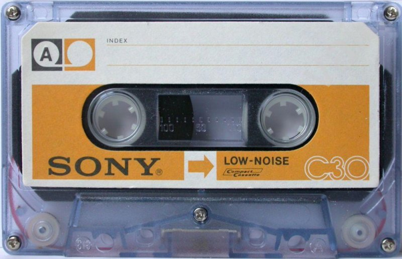 Compact Cassette Sony 30 Type I Normal 1973 Japan