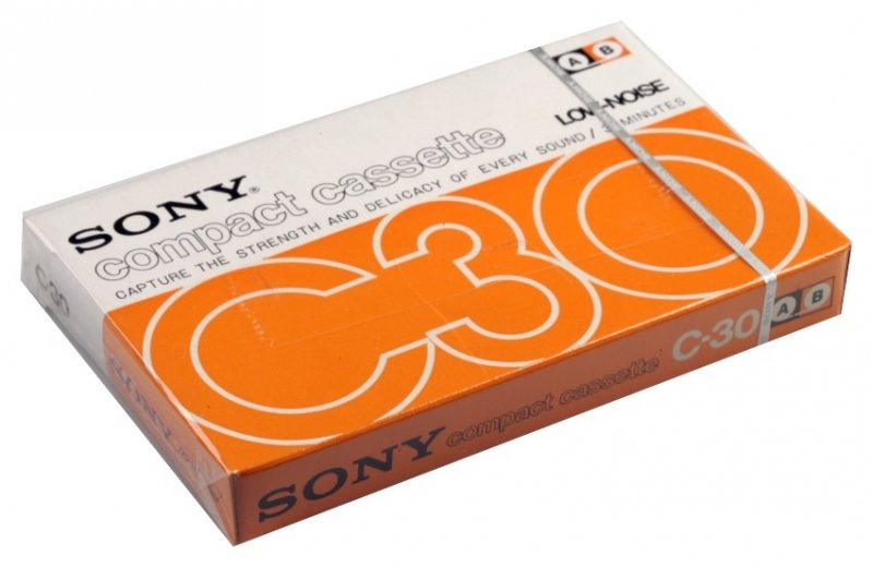 Compact Cassette Sony 30 Type I Normal 1973 Japan