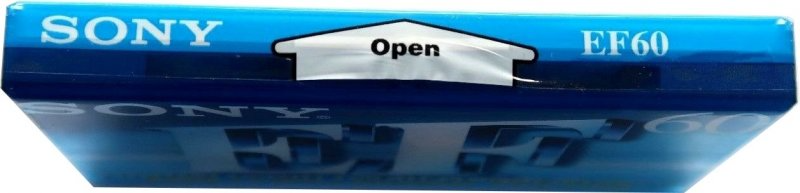 Compact Cassette Sony EF 60 "C-60EFB" Type I Normal 2008 Worldwide