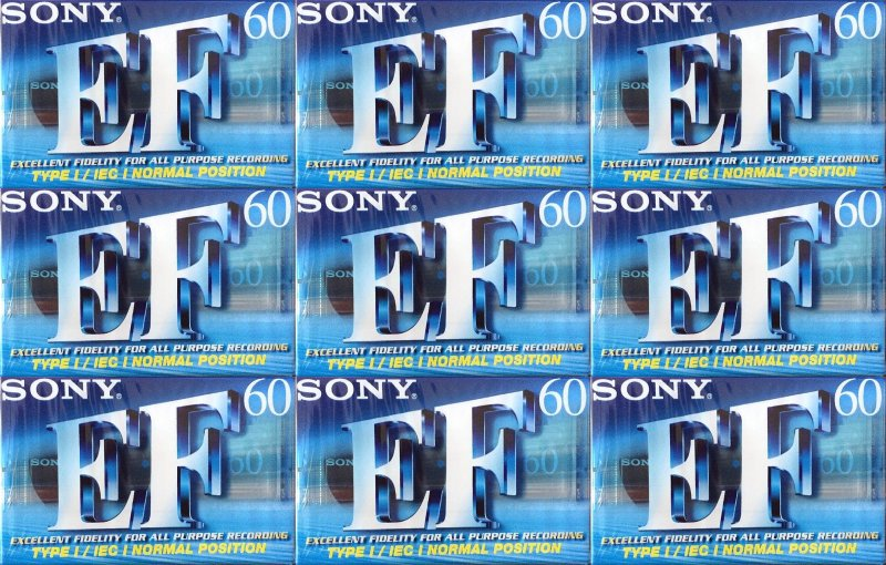 Compact Cassette: Sony  - EF 60