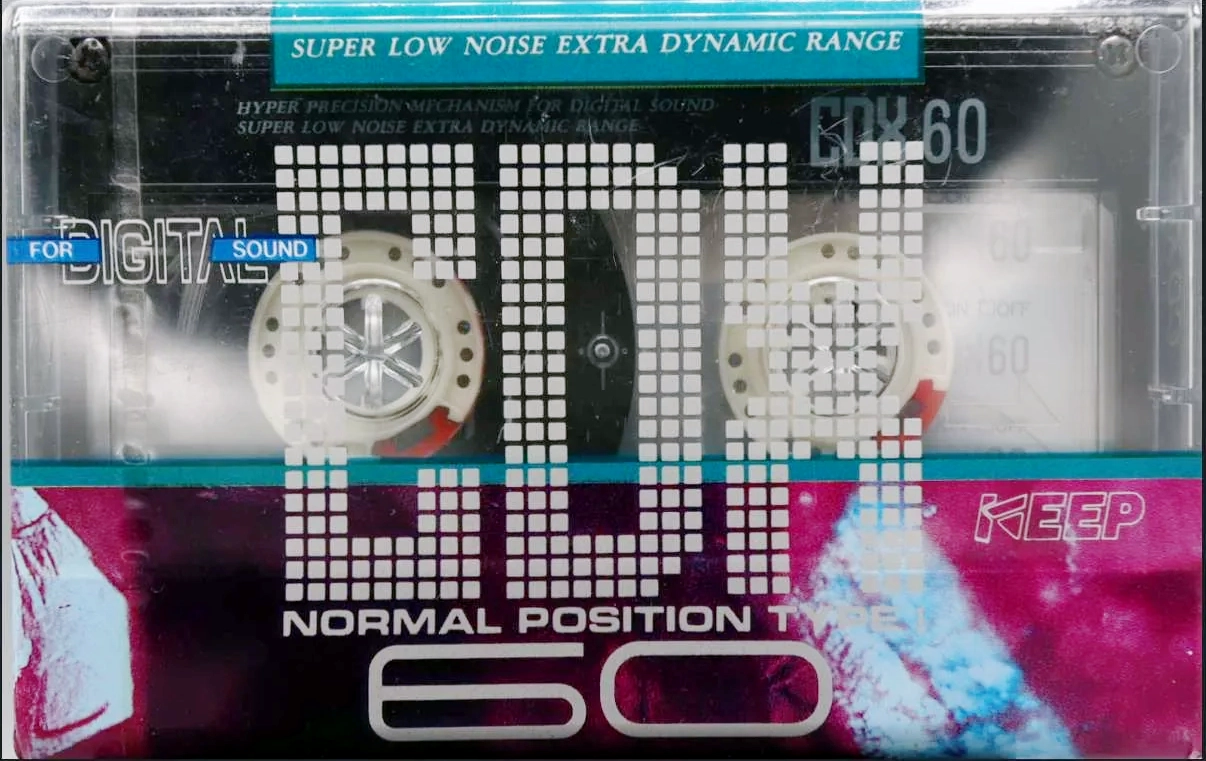 Compact Cassette KEEP CDX 60 Type I Normal 1990 Japan