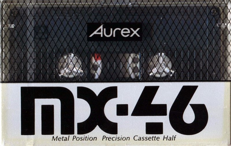 Compact Cassette Aurex MX 46 Type IV Metal 1987 Japan