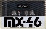Compact Cassette Aurex MX 46 Type IV Metal 1987 Japan