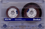 Compact Cassette Scotch BX 90 Type I Normal 1990 North America