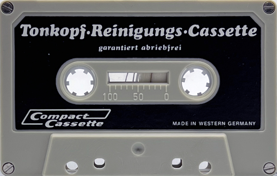 Compact Cassette Melodie 2000 Cleaning Cassette 1977 Europe