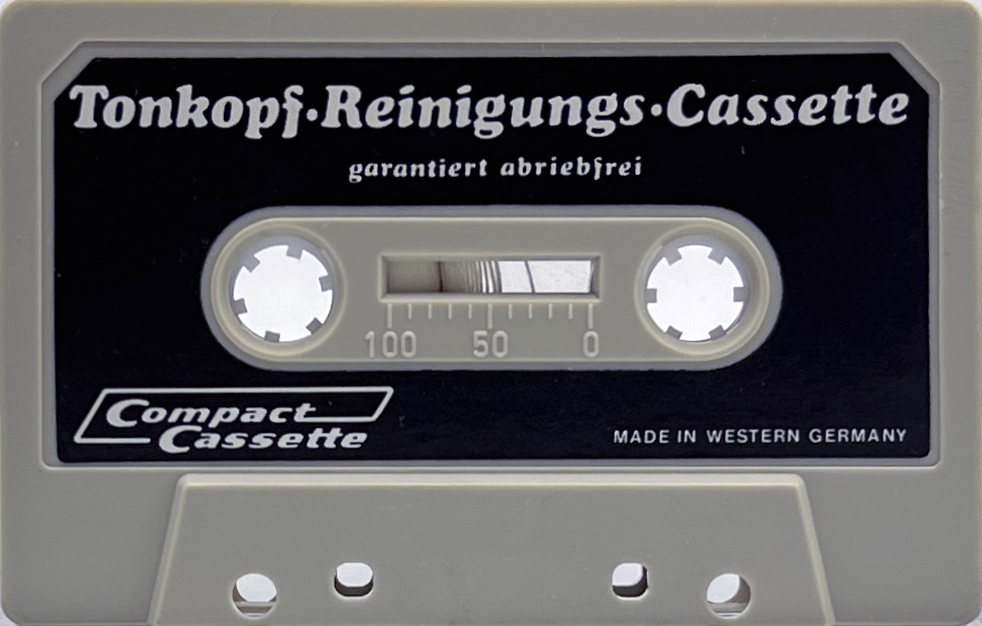 Compact Cassette Melodie 2000 Cleaning Cassette 1977 Europe