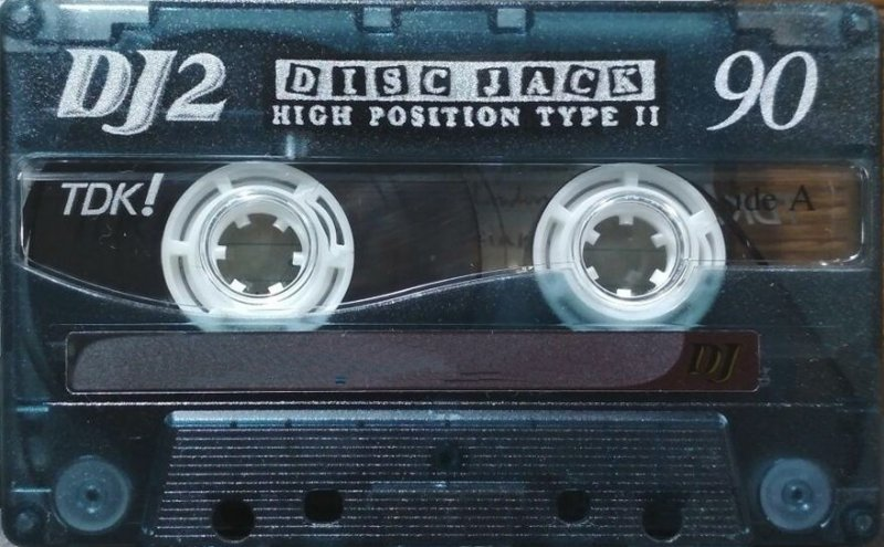 Compact Cassette TDK DJ2 Disc Jack 90 "DJ2-90" Type II Chrome 1995 Japan