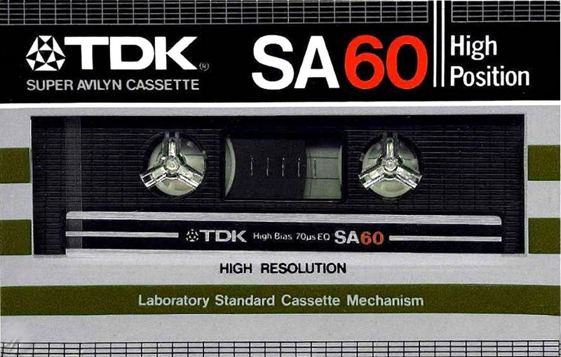 Compact Cassette: TDK  - SA 60