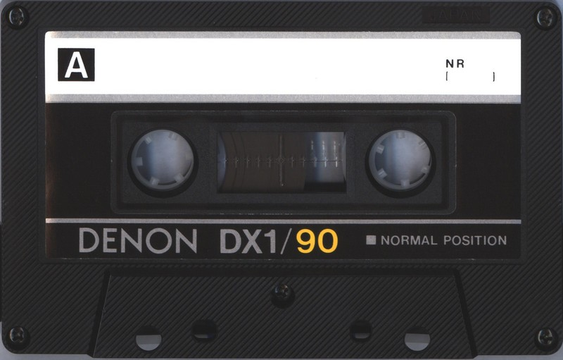 Compact Cassette Denon DX1 90 Type I Normal 1983 Europe