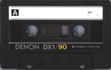 Compact Cassette Denon DX1 90 Type I Normal 1983 Europe