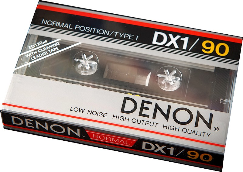 Compact Cassette Denon DX1 90 Type I Normal 1983 Europe