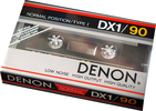 Compact Cassette Denon DX1 90 Type I Normal 1983 Europe