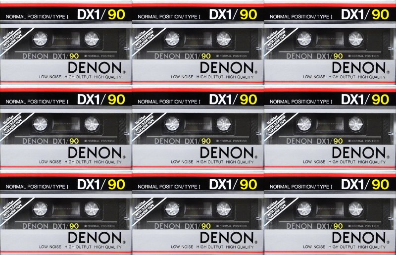 Compact Cassette: Nippon Columbia / Denon Denon - DX1 90