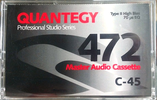 Compact Cassette Quantegy 472 45 Type II Chrome 1996 USA