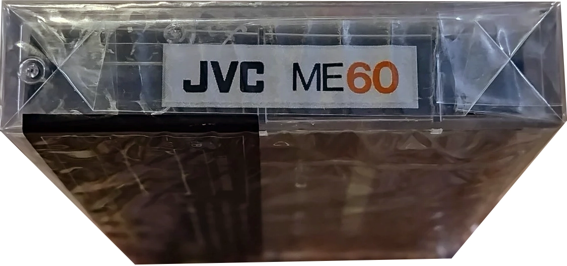 Compact Cassette JVC Metal / ME 60 "ME60" Type IV Metal 1981 USA