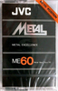 Compact Cassette JVC Metal / ME 60 "ME60" Type IV Metal 1981 USA