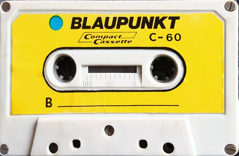 Compact Cassette Blaupunkt 60 "wight" Type I Normal 1979 Europe