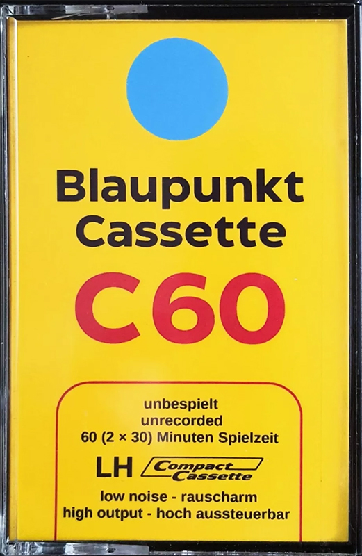 Compact Cassette Blaupunkt 60 "wight" Type I Normal 1979 Europe