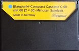 Compact Cassette Blaupunkt 60 "wight" Type I Normal 1979 Europe