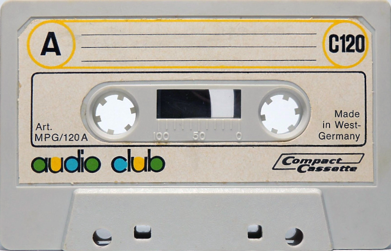 Compact Cassette Audio Club 120 Type I Normal Europe