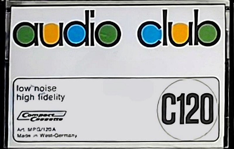 Compact Cassette Audio Club 120 Type I Normal Germany