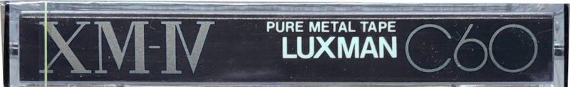Compact Cassette Luxman XM-IV 60 Type IV Metal 1978 Japan