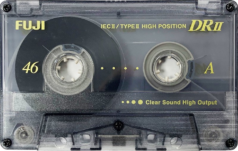 Compact Cassette Fuji DR-II 46 Type II Chrome 1998 Europe