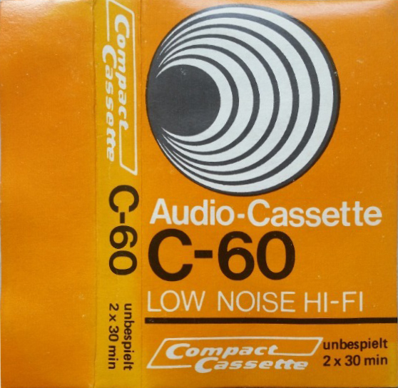 Compact Cassette Pinnacle 60 "transparent" Type I Normal Germany