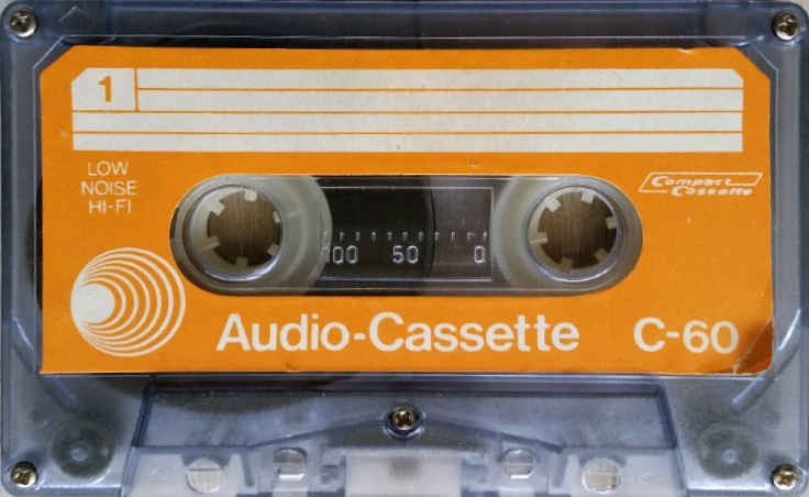 Compact Cassette Pinnacle 60 "transparent" Type I Normal Germany