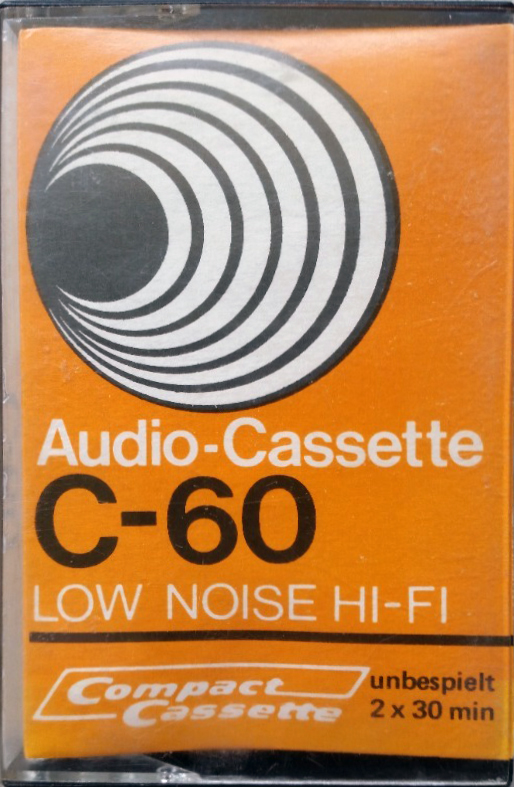 Compact Cassette Pinnacle 60 "transparent" Type I Normal Germany