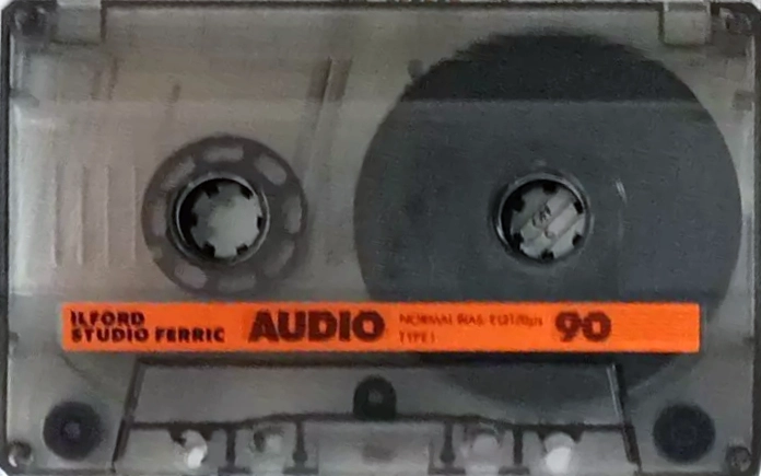 Compact Cassette Ilford 90 "Studio Ferric" Type I Normal 1982 Europe