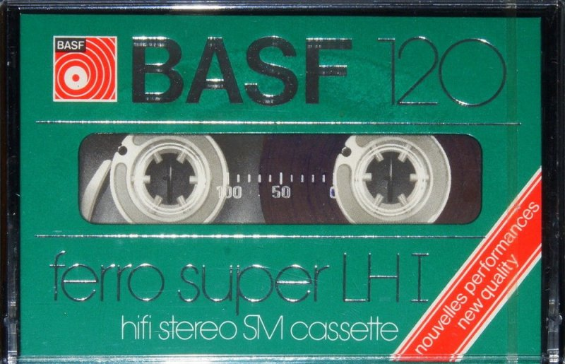 Compact Cassette: BASF  - Ferro Super LH I 120