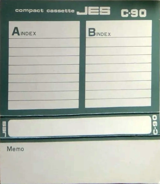 Compact Cassette JES 90 Type I Normal 1976 Japan
