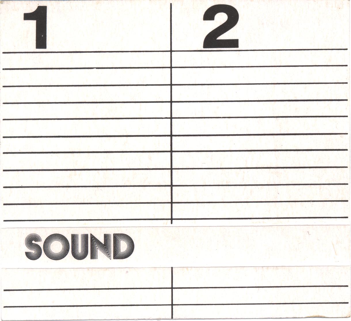 Compact Cassette Sound Ferro I 60 Type I Normal 1990 Europe