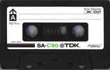 Compact Cassette TDK SA 90 Type II Chrome 1975 Japan