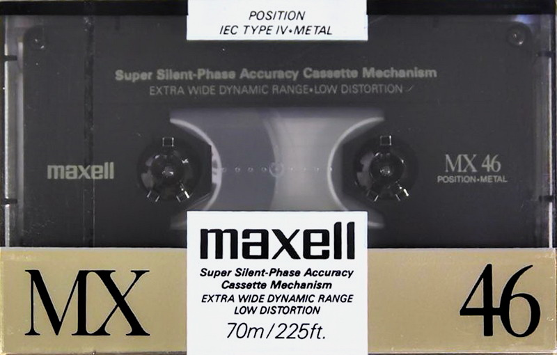 Compact Cassette: Maxell / Hitachi Maxell - MX 46